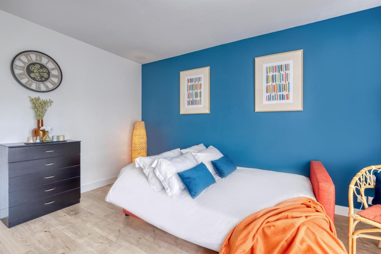 Le Bleu, Tres Bien Situe 1Mn Centre Commerciale, Disney Parking Gratuit Serris Ngoại thất bức ảnh