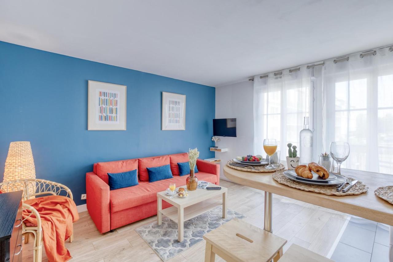 Le Bleu, Tres Bien Situe 1Mn Centre Commerciale, Disney Parking Gratuit Serris Ngoại thất bức ảnh